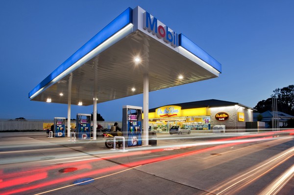Fuelling interest in commercial property &#8211; The Mobil service station and automotive centre in Auckland's Mt Eden Village.